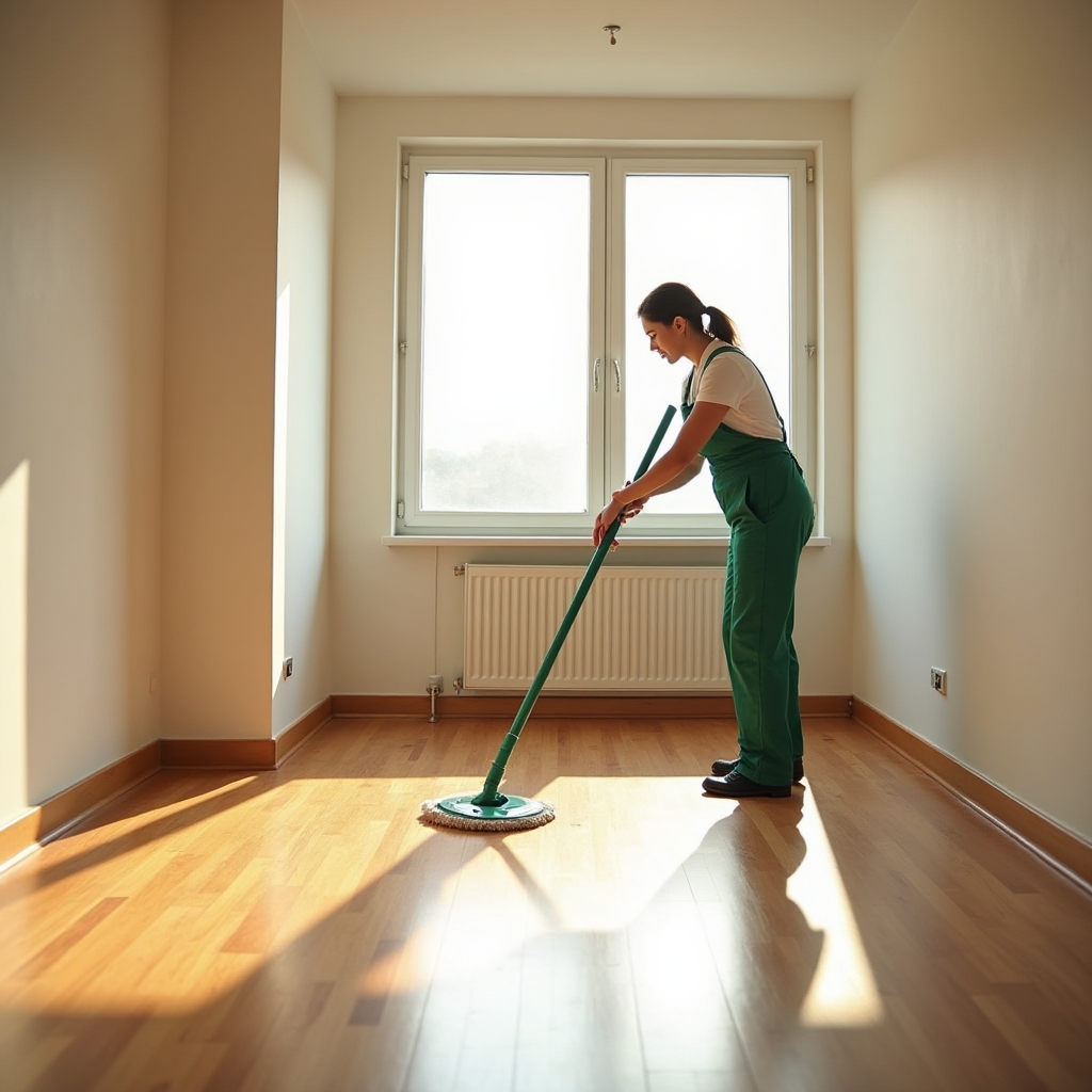 Üres lakás beköltözés előtti takarítása